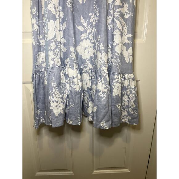 Reformation Bucatini Linen Midi Dress Size 10 NWT - Picture 10 of 11